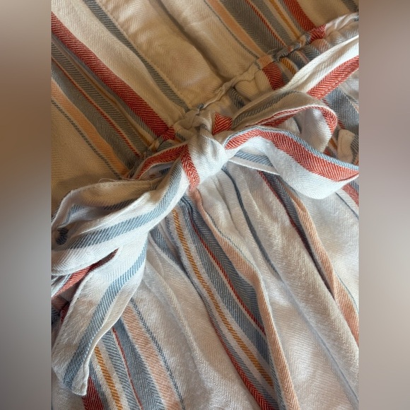 OLIVE + OAK Women’s Sleeveless Collared Casual Summer Dress with Stripes Medium - Picture 10 of 10